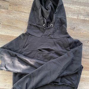 Forever 21 cropped hoodie, size small! Gently worn, no flaws!